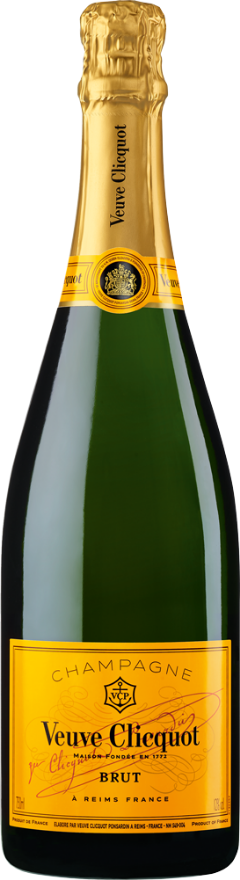 Veuve Clicquot Champagner Brut Yellow Label, Frankreich, Champagne, Pinot Noir, Pinot Meunier, Chardonnay, Wine Spectator: 91