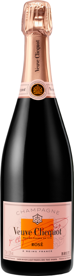Veuve Clicquot Champagner Rosé Brut, Frankreich, Champagne, Pinot Noir, Chardonnay, Pinot Meunier, Wine Spectator: 91