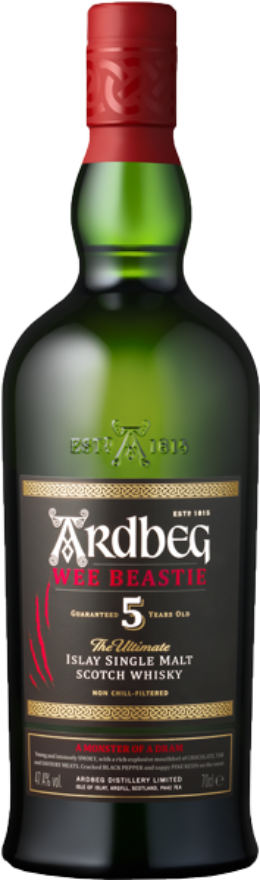 Ardbeg Whisky WEE BEASTIE 5 years old 47.4° Ardbeg Whisky WEE BEASTIE 5 years old 47.4°