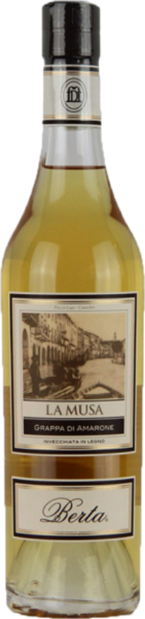 BERTA La Musa Grappa di Amarone 40° BERTA La Musa Grappa di Amarone 40°