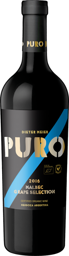 Dieter Meier Puro Grape Selection Malbec 2019, Mendoza, Argentinien, Malbec, Mendoza