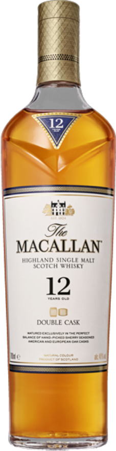 Macallan 12 years Double Cask Whisky 40°, Highland Single Malt Scotch Whisky