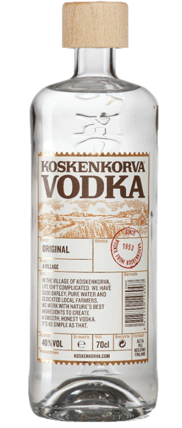 Koskenkorva Original Vodka 40° Koskenkorva Original Vodka 40°