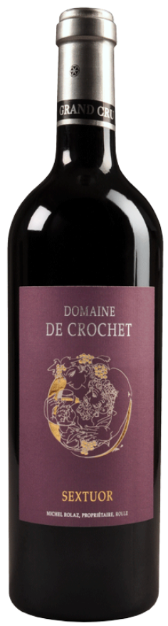 Domaine de Crochet Sextour 2017, 75cl, La Côte AOC, Grand Cru, Merlot, Syrah, Cabernet Sauvignon, Cabernet Franc, Pinot Noir, Gamay, Romandie
