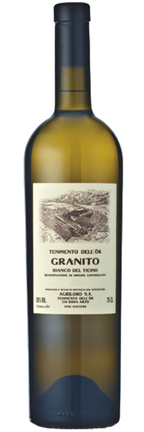 Agriloro Granito Bianco 2021, Ticino DOC, Chardonnay, Pinot Blanc, Sauvignon Blanc, Pinot Gris, Tessin