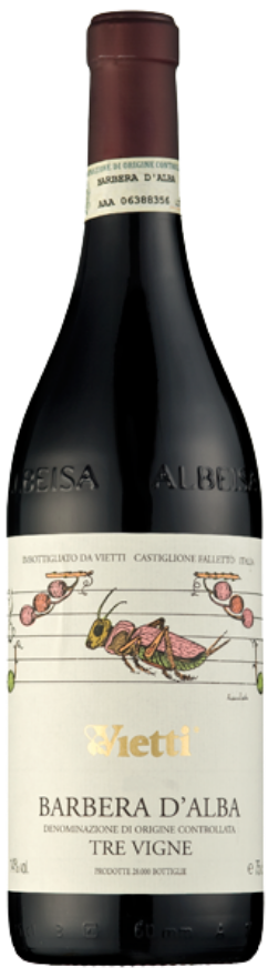 Vietti Barbera d'Alba Tre Vigne 2020 Vietti Barbera d'Alba Tre Vigne 2020