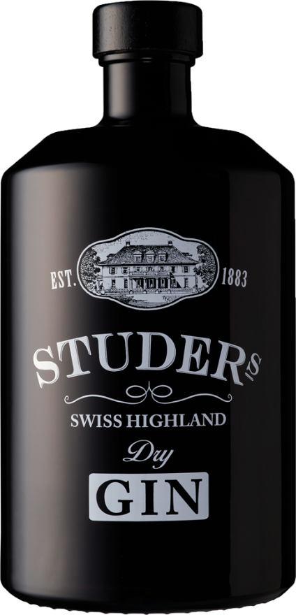Studer's Swiss Highland Dry Gin 42.4°, Schweiz