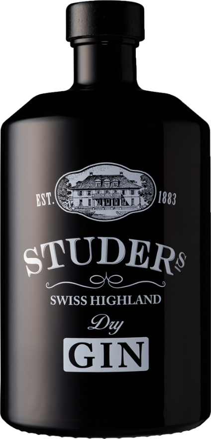 Studer's Swiss Highland Dry Gin 42.4°, Gin, Schweiz - DistiSuisse 2023: bester Gin der Schweiz