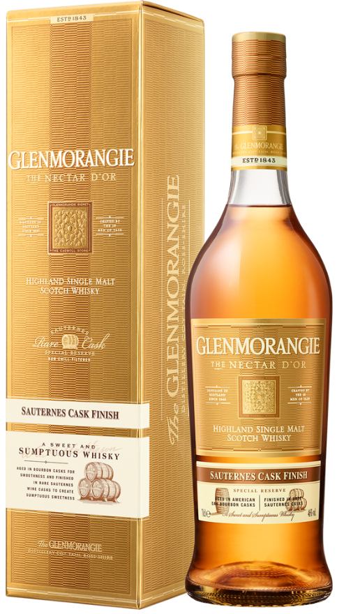 Glenmorangie Sauternes Cask Finish Nectar d’Or 46°, Highland Single Malt Scotch Whisky