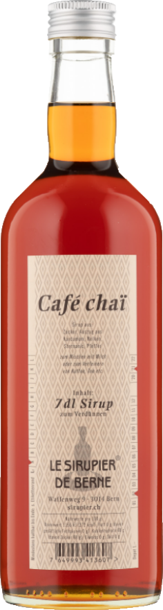 Le Sirupier de Berne Café chai 0°