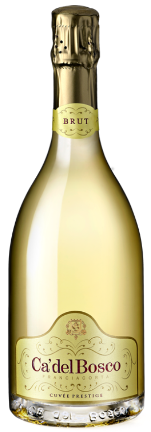 Ca'del Bosco Franciacorta Cuvée Prestige Brut 45, Franciacorta DOCG, Chardonnay, Pinot Blanc, Pinot Noir, Robert Parker: 91