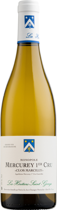 Saint Genys Mercurey Clos Marcilly 2020, Monopole Mercurey 1er Cru Blanc, Chardonnay, Burgund, James Suckling: 96
