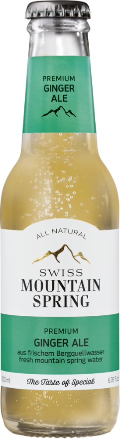 Swiss Mountain Spring Ginger Ale 0°