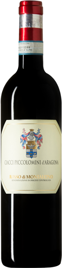 Ciacci Piccolomini Rosso di Montalcino 2020, Rosso di Montalcino DOC, Sangiovese, Toscana, James Suckling: 91, Falstaff: 92