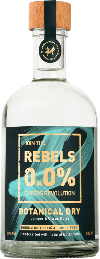 REBELS 0.0% Botanical Dry Gin Alternative