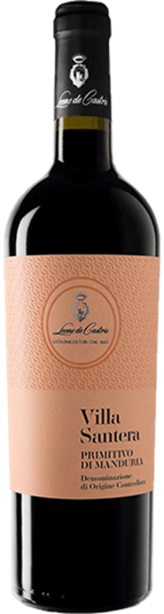 Leone de Castris Villa Santera Primitivo 2020, Primitivo di Manduria DOC, Primitivo, Puglia