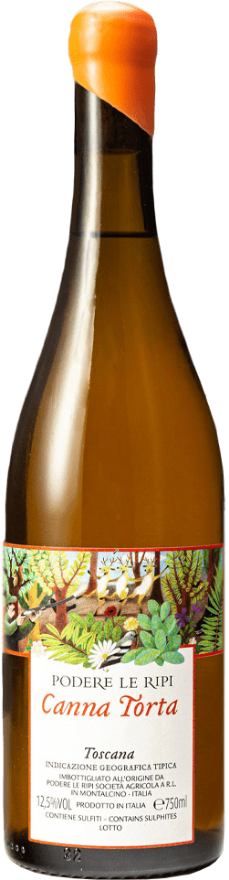 Le Ripi Canna Torta 2021, Toscana Bianco IGT, Trebbiano, Malvasia, Toscana