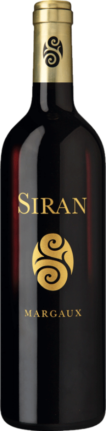 Château Siran 2019, Cru Bourgeois Margaux, Merlot, Cabernet Sauvignon, Cabernet Franc, Bordeaux, Robert Parker: 91