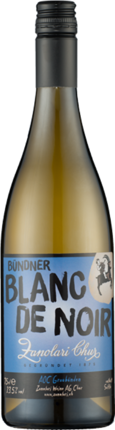 Zanolari Bündner Blanc de Noir 2022, AOC Graubünden, Pinot Noir, Graubünden