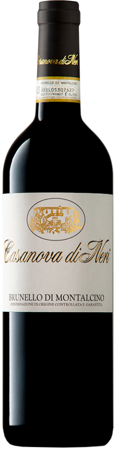 Casanova di Neri Brunello di Montalcino 2018, Brunello di Montalcino DOCG, Etichetta Bianca, Sangiovese, Toscana