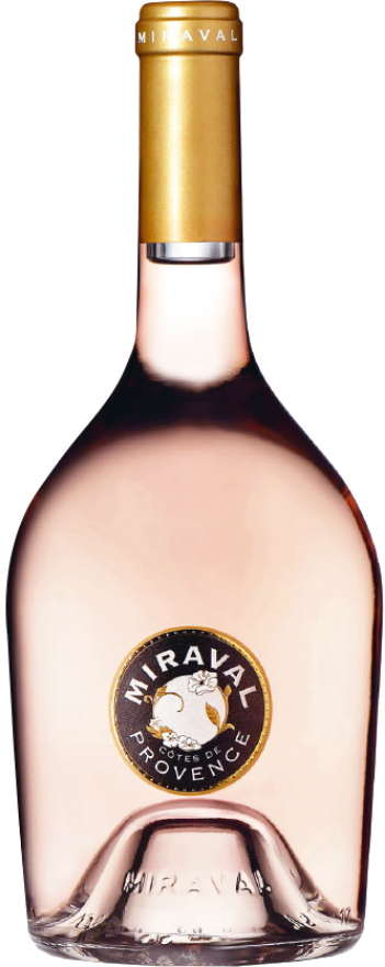 Château Miraval Rosé 2022, Côtes de Provence AOC, Cinsault, Grenache, Syrah, Côtes de Provence, Antonio Galloni: 91