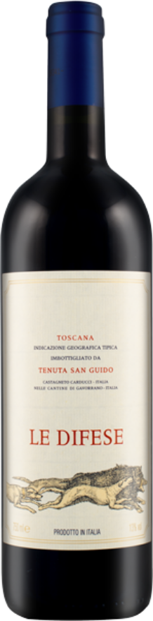 Tenuta San Guido Le Difese di Sassicaia 2021, Toscana IGT, Cabernet Sauvignon, Sangiovese, Toscana