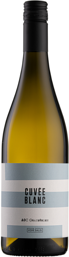 von Salis Bündner Cuvée Blanc 2022, AOC Graubünden, Pinot Noir, Pinot Blanc, Chardonnay, Sauvignon Blanc, Gewürztraminer, Graubünden