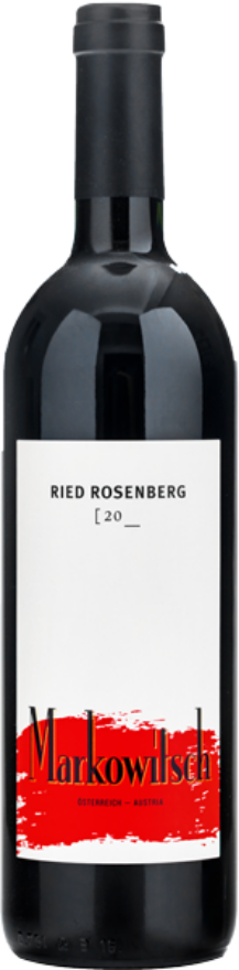 Markowitsch Ried Rosenberg 2020, Carnuntum DAC, Zweigelt, Merlot, Blaufränkisch, Carnuntum, Falstaff: 95, James Suckling: 94