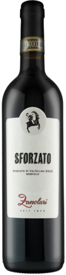 Zanolari Sforzato 2018, Sforzato di Valtellina DOCG, Nebbiolo, Valtellina