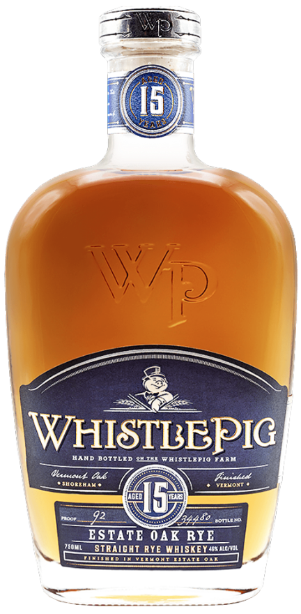 Whistle Pig Old World Rye Whiskey 15 years 46°, USA