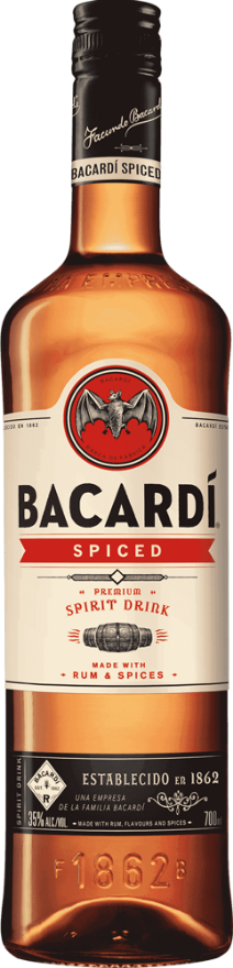 Bacardi Spiced Rum 35°, Rum & Spices