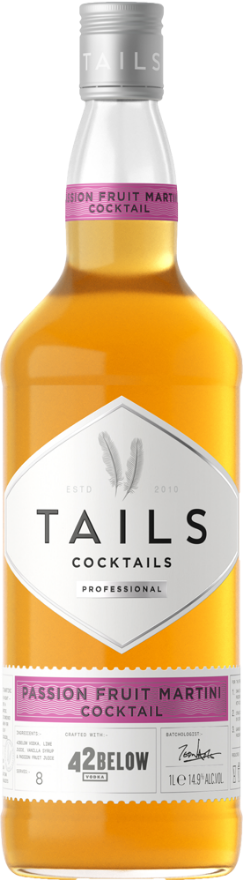 Tails Cocktails Passion Fruite Martini 14.9°, Passion Fruite Liqueur