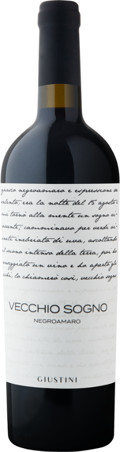 Tenuta Giustini Vecchio Sogno Negroamaro 2021, IGP Salento, Negroamaro, Puglia