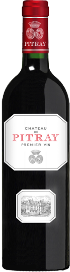 Château Pitray 2019, 75cl, Côtes de Castillon, Merlot, Cabernet Franc, Bordeaux