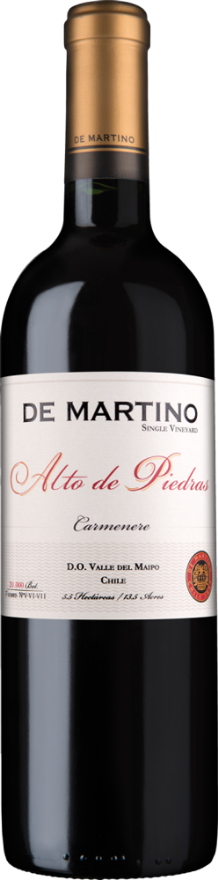 De Martino Carmenère Single Vineyard Alto 2018