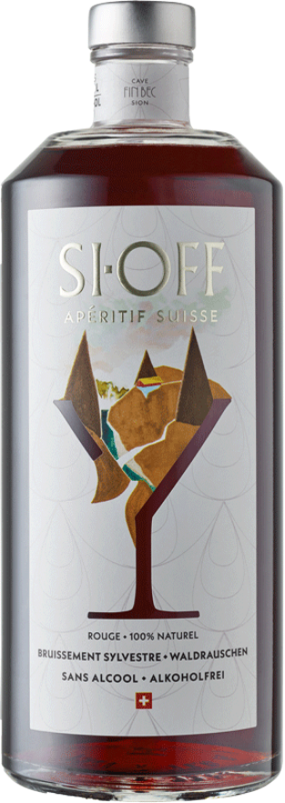 Studer SI-OFF Wermut Rouge Waldrauschen 0%, Alkoholfreier Aperitif, Schweiz
