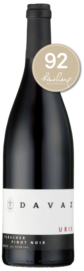 Davaz Fläscher Pinot Noir Uris 2021, AOC Graubünden, Pinot Noir, Graubünden, Robert Parker: 92