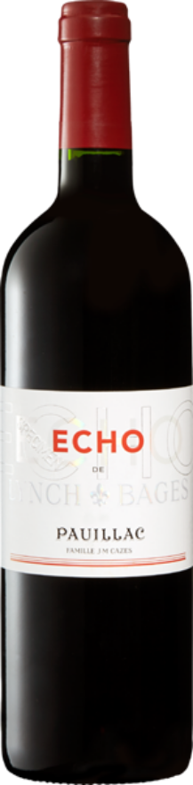 Château Lynch-Bages Echo de Lynch-Bages 2020, Pauillac AOC, Cabernet Sauvignon, Merlot, Petit Verdot, Bordeaux, Robert Parker: 89, James Suckling: 96