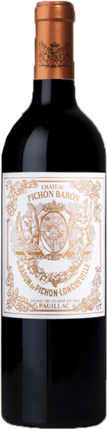 Château Pichon-Longueville Baron 2019, 2eme Cru classé, Pauillac AC, Cabernet Sauvignon, Merlot, Bordeaux, Robert Parker: 97