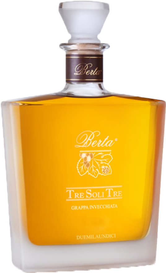 BERTA Grappa Tre Soli Tre 43° 2015 BERTA Grappa Tre Soli Tre 43° 2015