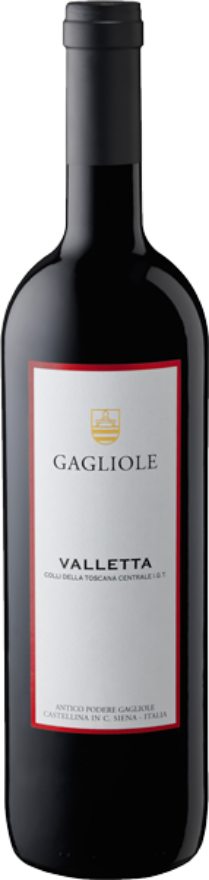 Gagliole Valletta 2018, 300cl, Toscana IGT, Sangiovese, Merlot, Toscana, Falstaff: 92, James Suckling: 92, Robert Parker: 93