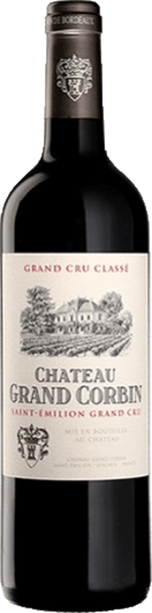 Château Grand Corbin 2019, Grand Cru Classé, St-Emilion AOC, Merlot, Cabernet Sauvignon, Cabernet Franc, Bordeaux