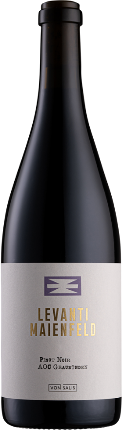 von Salis Maienfelder Pinot Noir Levanti 2021, AOC Graubünden - SILBER Expovina Wine Trophy & Grand Prix du vin Suisse 2023, Pinot Noir, Graubünden, Expovina: 2, Grand Prix du Vin Suisse: 2, Falstaff: 90