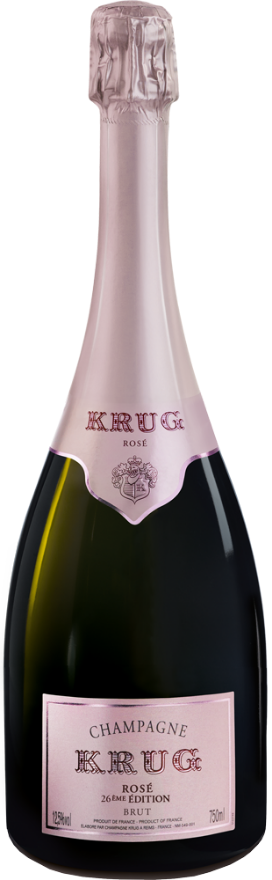 Krug Champagner Rosé 26 Edition, Frankreich, Champagne, Pinot Noir, Chardonnay, Pinot Meunier