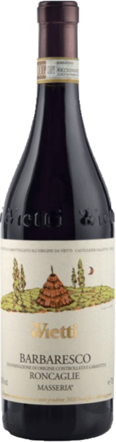 Vietti Barbaresco Roncaglie Masseria 2019, 75cl, Barbaresco DOCG, Nebbiolo, Piemonte, Robert Parker: 95