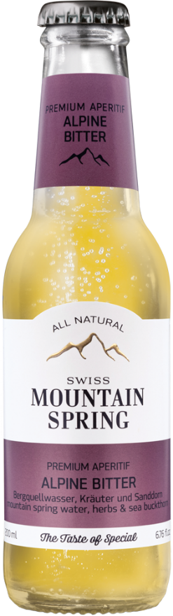 Swiss Mountain Spring Alpin Bitter 0° Swiss Mountain Spring Alpin Bitter 0°