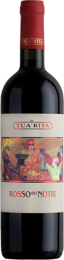 Tua Rita Rosso dei Notri 2022, Rosso Toscana IGT, Cabernet Sauvignon, Merlot, Syrah, Cabernet Franc, Toscana, James Suckling: 92