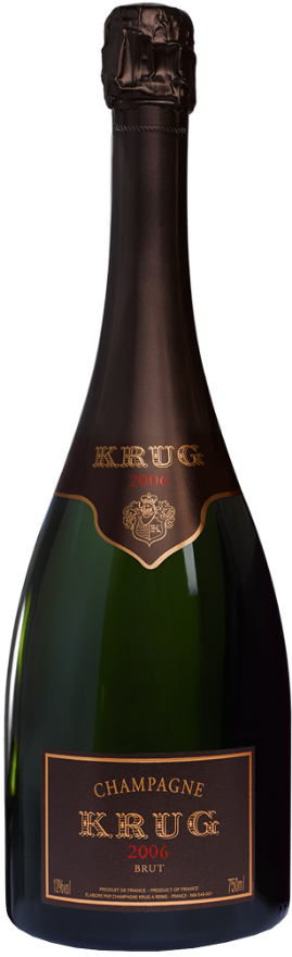 Krug Champagner Vintage 2006, Frankreich, Champagne, Chardonnay, Pinot Noir, Pinot Meunier