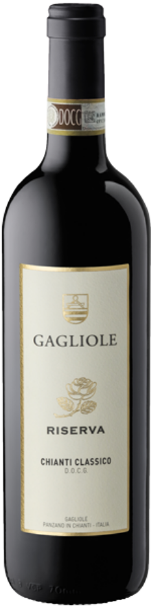 Gagliole Chianti Classico Riserva 2020, Chianti Classico DOCG, Sangiovese, Toscana, James Suckling: 93, Robert Parker: 94