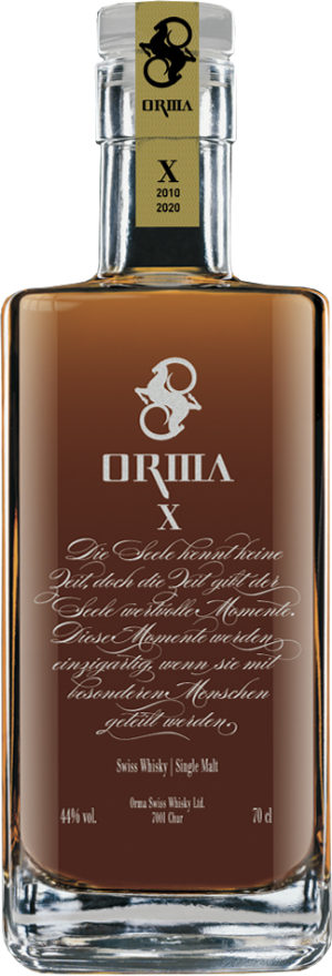 ORMA Swiss Whisky X Cask X22 44°, Schweiz, Engadin